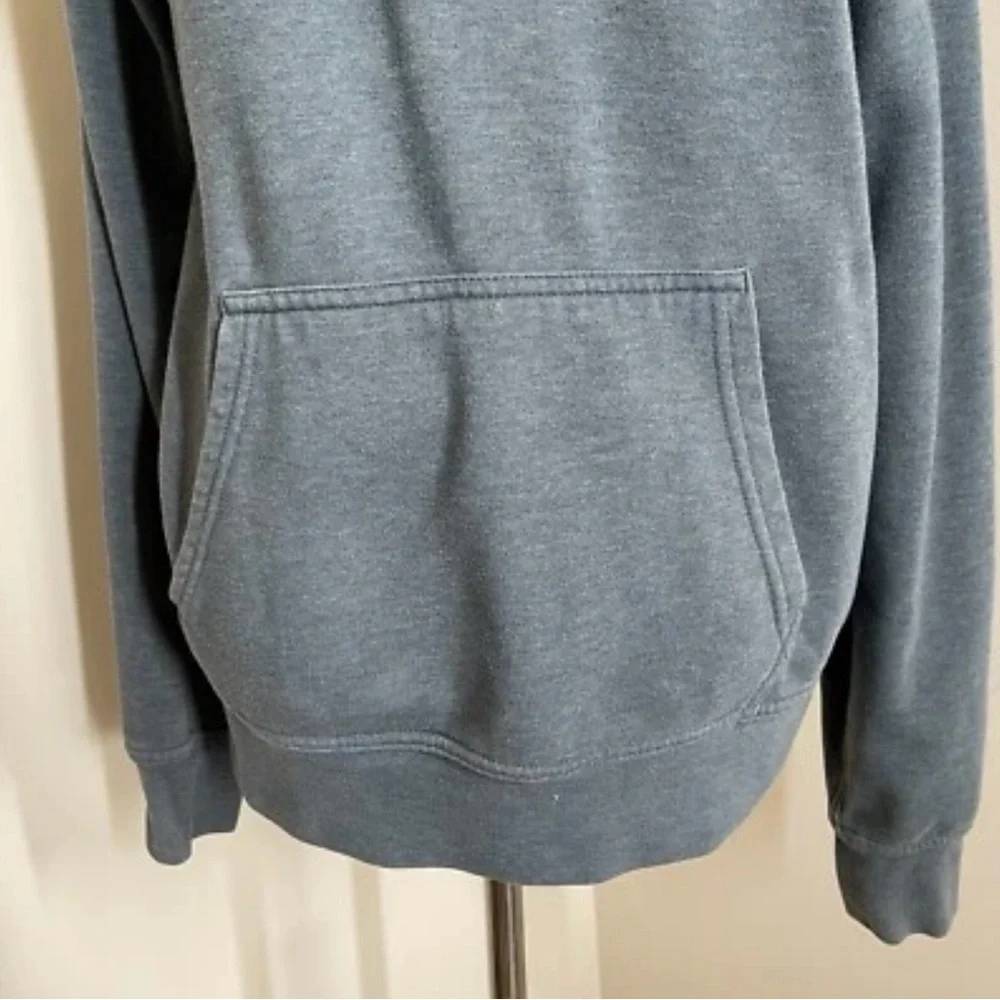 The North Face Men’s Hoodie Hooded Sweatshirt -SZ S - Graphic Print Grey